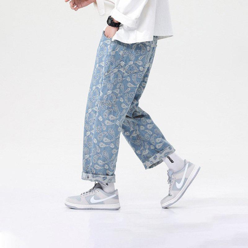 Quần Jeans Suông Paileys unisex N7 Basic nam nữ ống rộng oversize phong cách Hàn Quốc