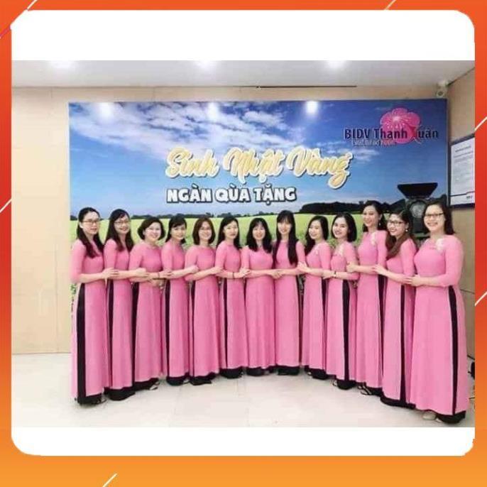 Áo Dài Đồng Phục _Áo dài Hội nhóm _Áo Dài May Sẵn Đẹp Giá Rẻ