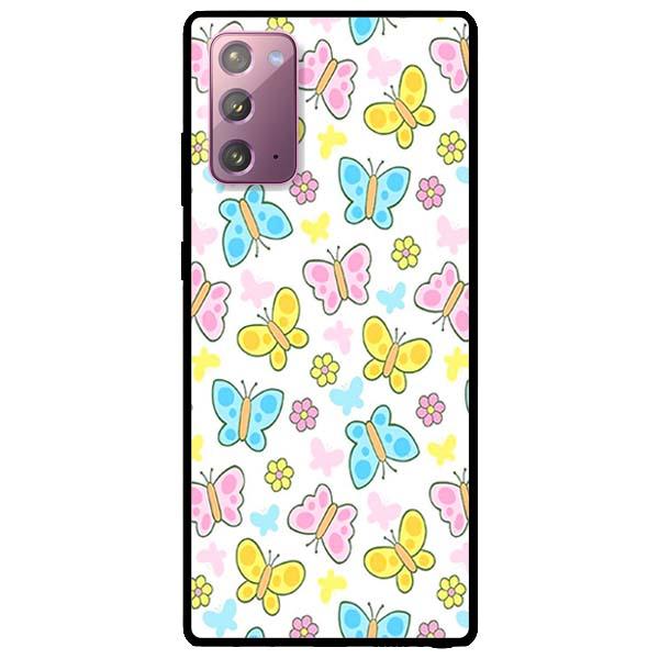 Ốp lưng dành cho Samsung Galaxy Note 20 / Note 20 Ultra - Bướm Vàng Xanh