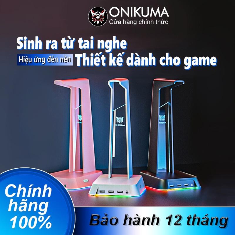 Chân đế tai nghe di động ONIKUMA ST-2 với đèn RGB cho tai nghe chụp qua tai [Hàng chính hãng