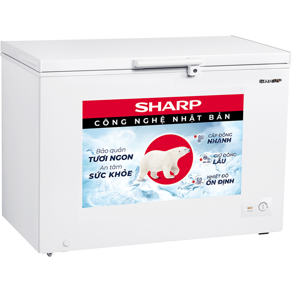 Tủ đông Sharp 380L FJ-C380V-WH - Chỉ giao HCM