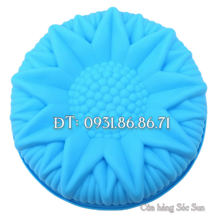 Khuôn silicon hoa hướng dương đại đóa loại 28 cm - Mã số 1025