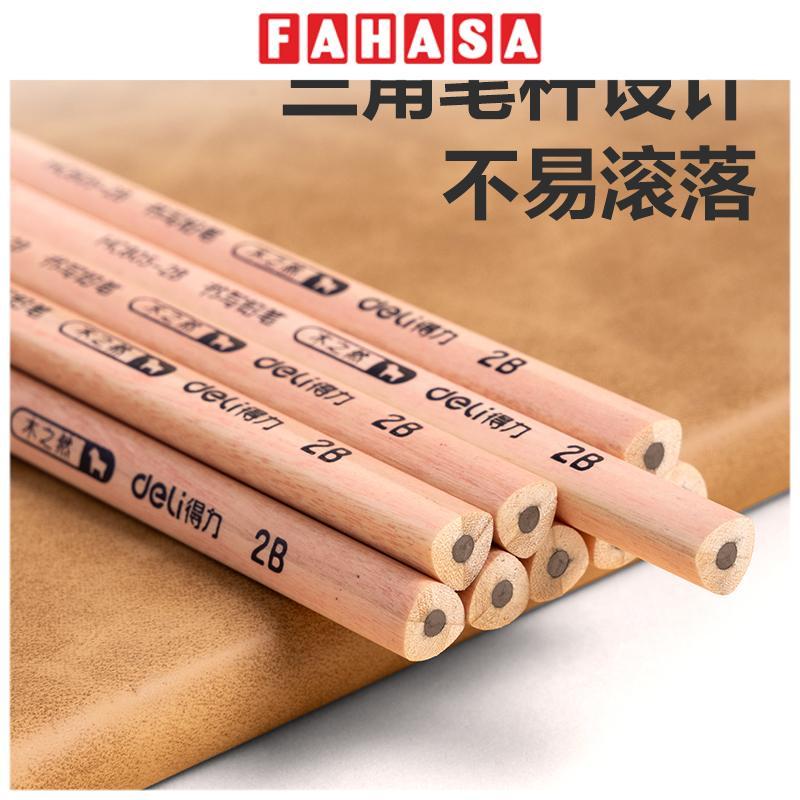 Bút Chì Gỗ 2B - Deli HC805-2B