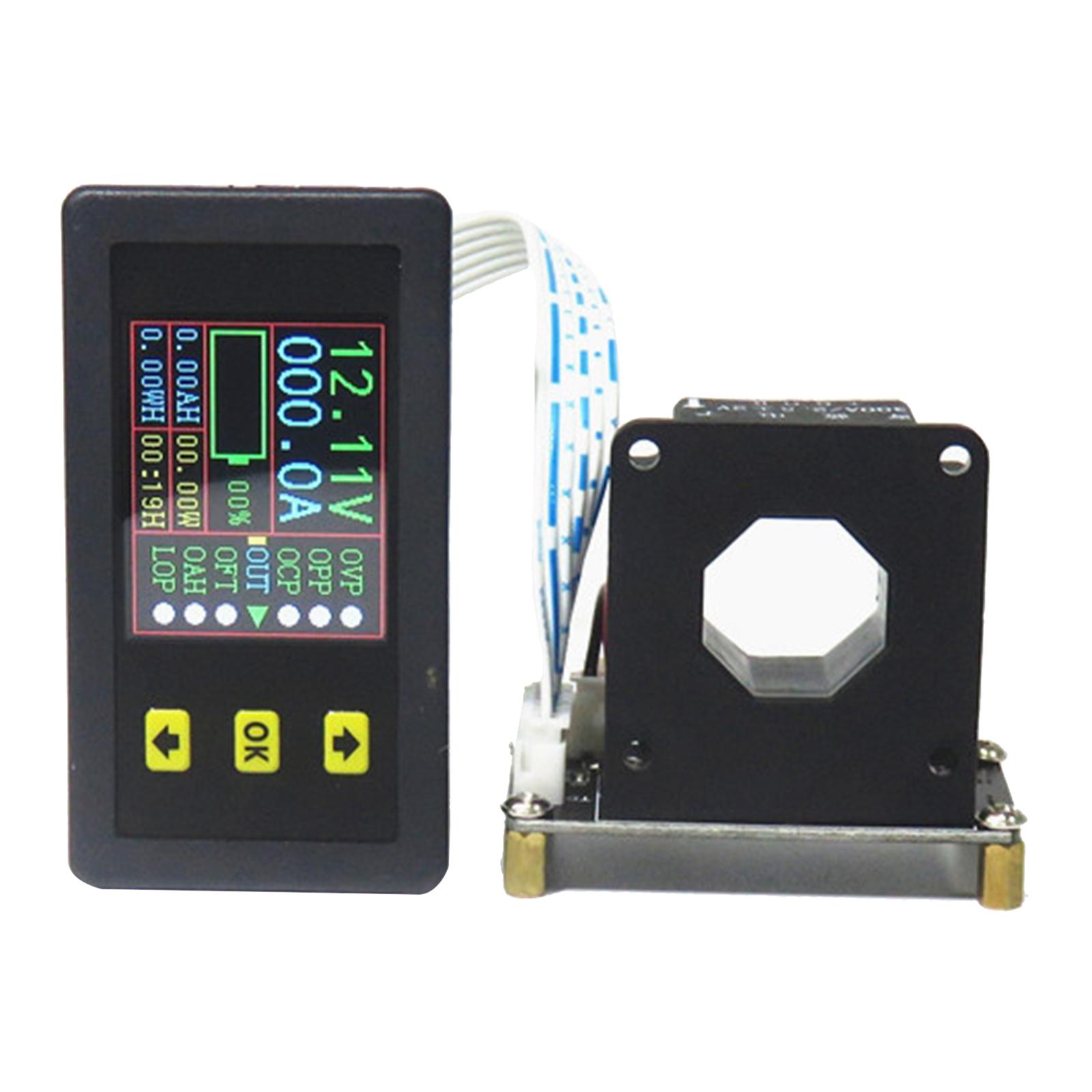 4 in 1 Digital LCD Panel Digital Power Watt Monitor Current Voltmeter Ammeter Voltage KWh Multimeter Tester Meter with Current Transformer
