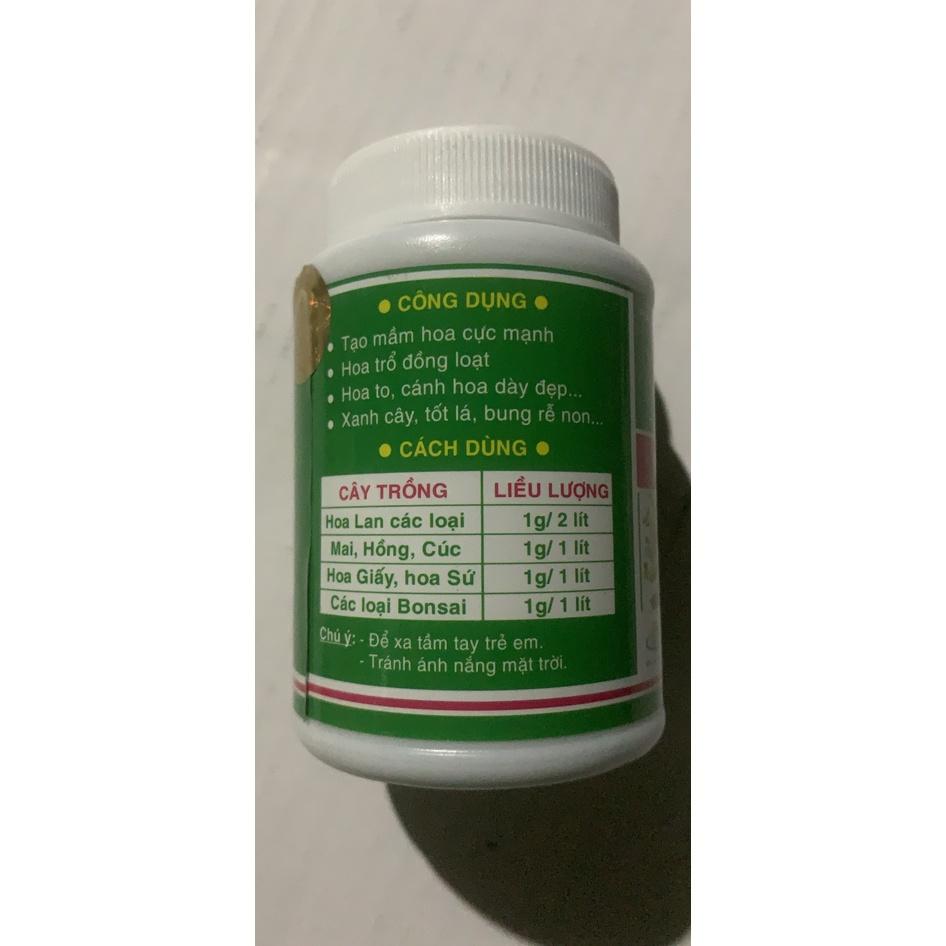 PHÂN BÓN Tạo mầm hoa NPK MICRO-GREEN 16-31-16 lọ 100g