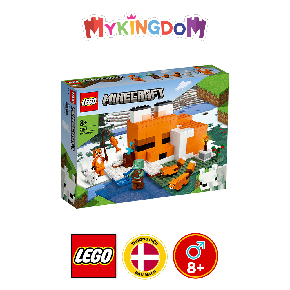 Đồ Chơi LEGO MINECRAFT Ngôi Nhà Cáo 21178