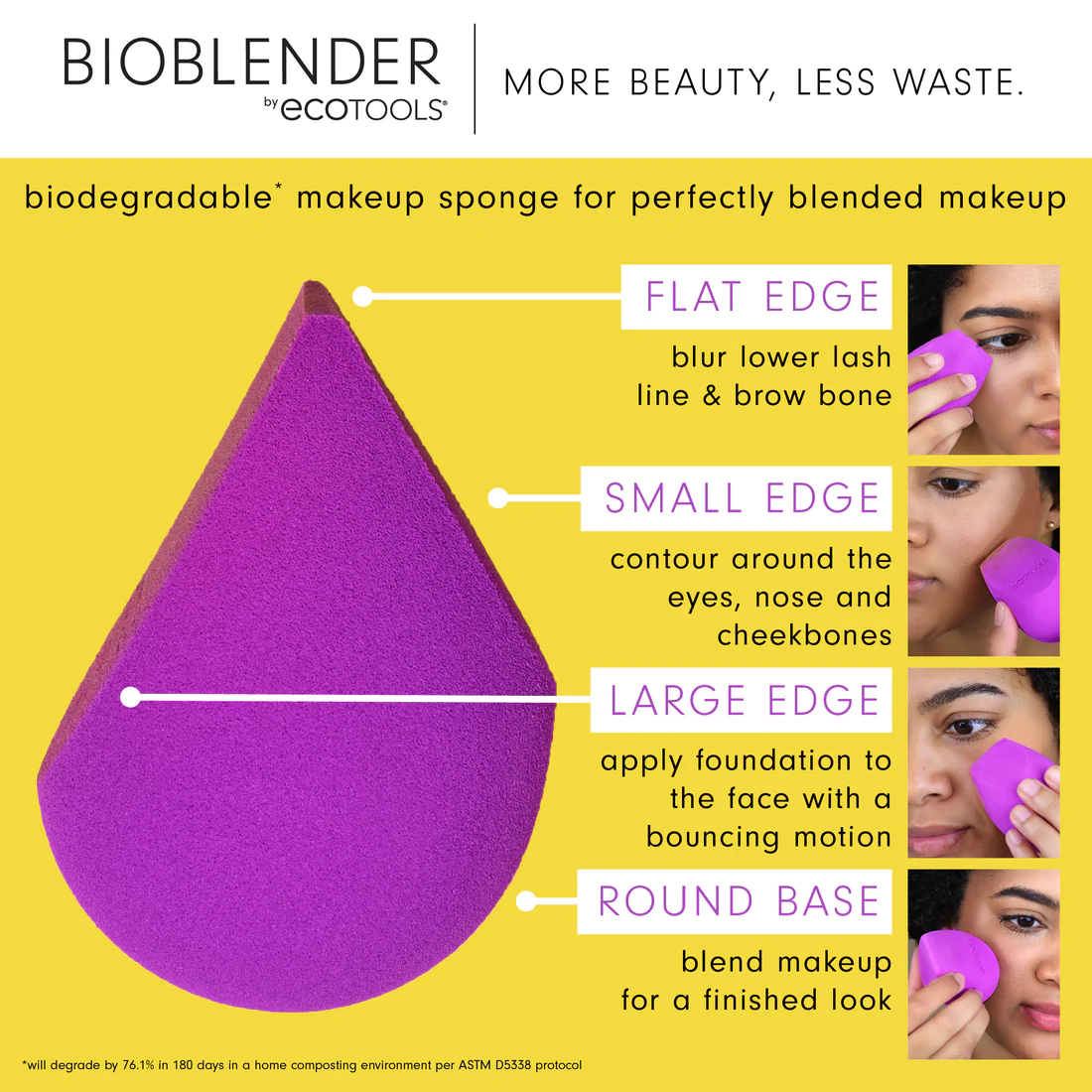 Mút tán nền Bioblender Makeup Sponge