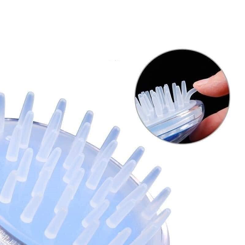 LƯỢC GỘI ĐẦU SILICON GAI GIẢI CỨU NHỮNG BỘ NAILS