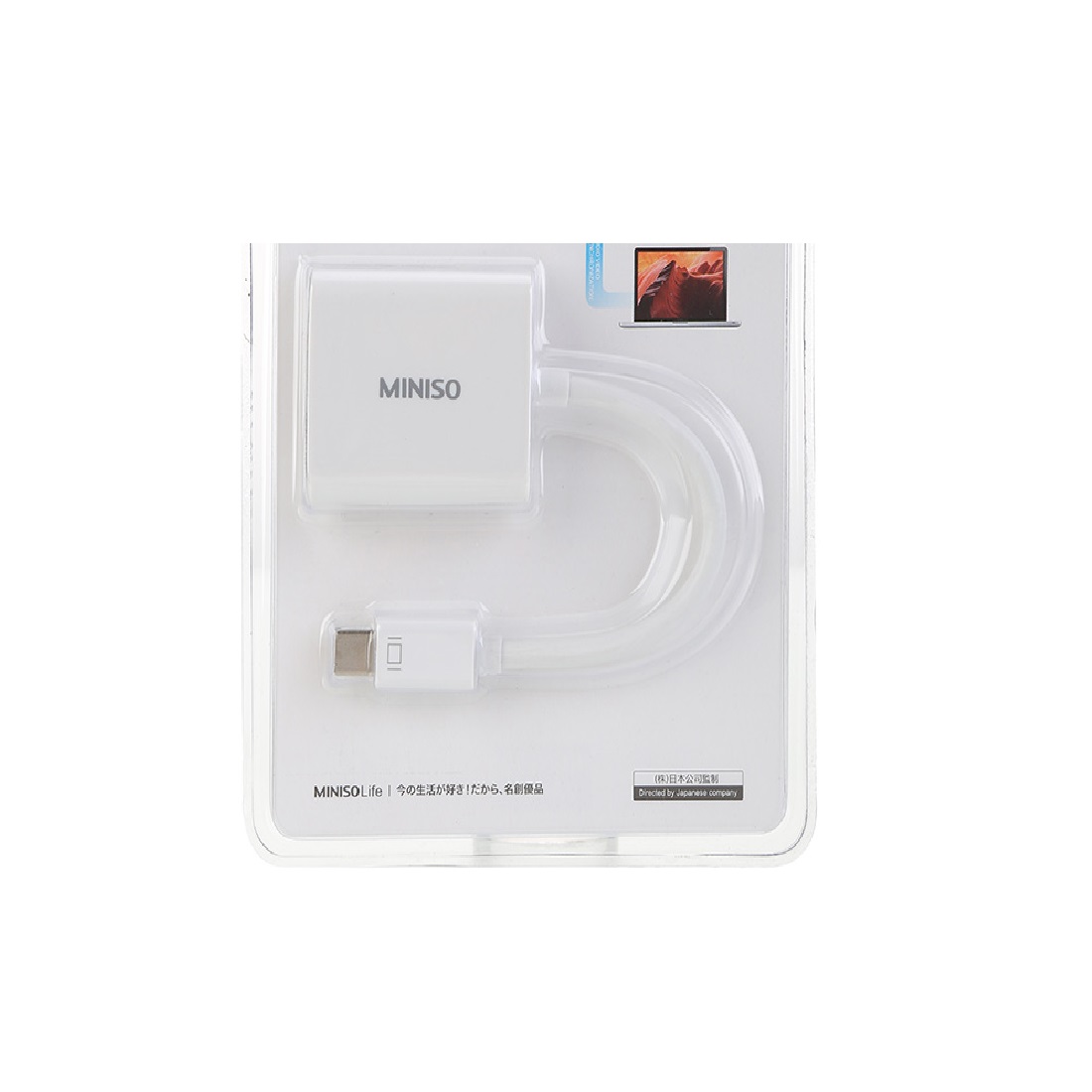 Cáp chuyển đổi mini DP sang VGA Miniso - Hàng chính hãng