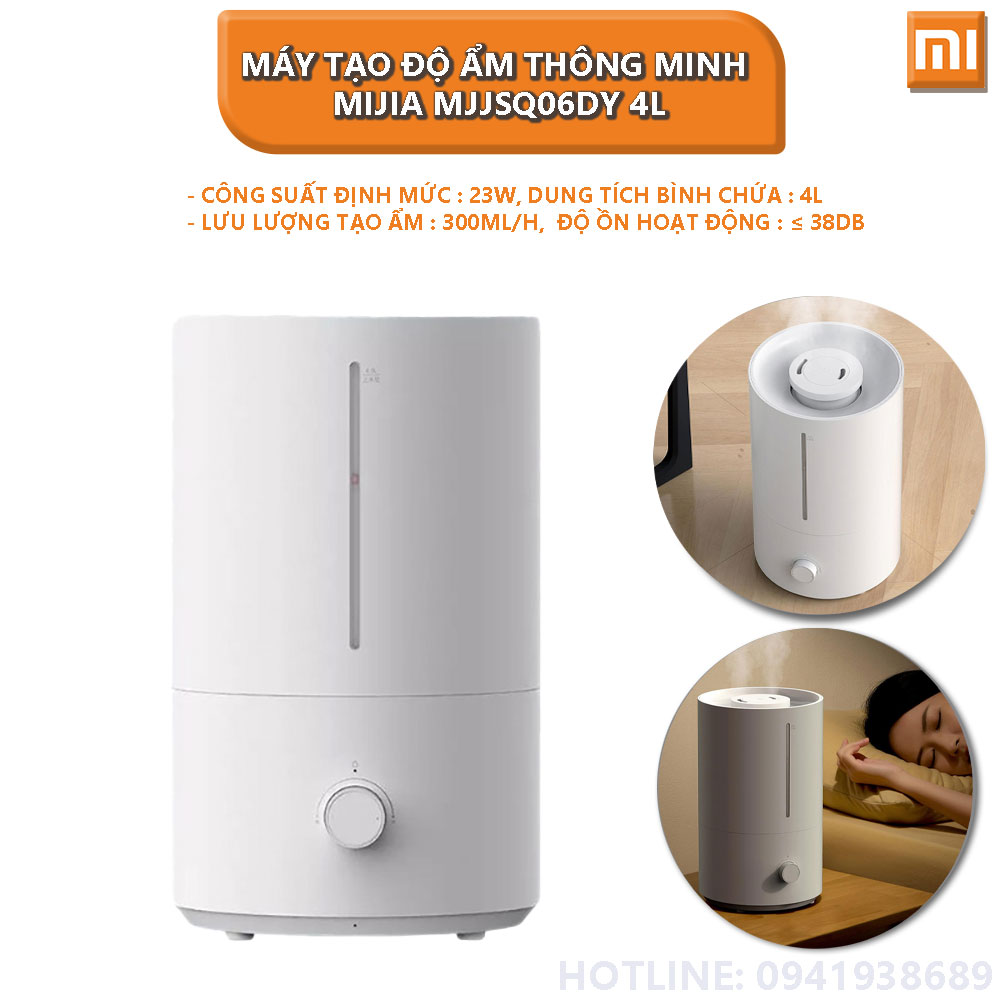 Máy tạo độ ẩm thông minh Mijia MJJSQ06DY 4L - Hàng nhập khẩu