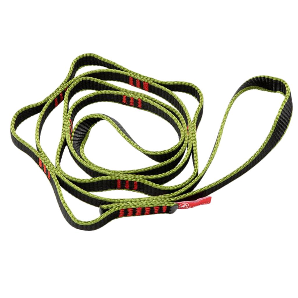 Daisy Chain Rope Looped Strong Straps 22 kN Climbing Nylon Daisy Chains Lanyard 43 Inches for Rock Climbing Tree Aborist Caving