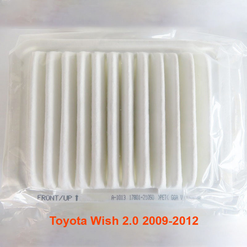 Lọc gió động cơ cho xe Toyota Wish 2.0 2009, 2010, 2011, 2012 17801-0M020 mã A1013-6