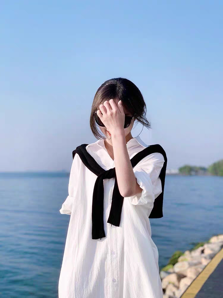 Đầm suông sơ mi chất vải đũi form rộng trẻ trung Đũi Việt