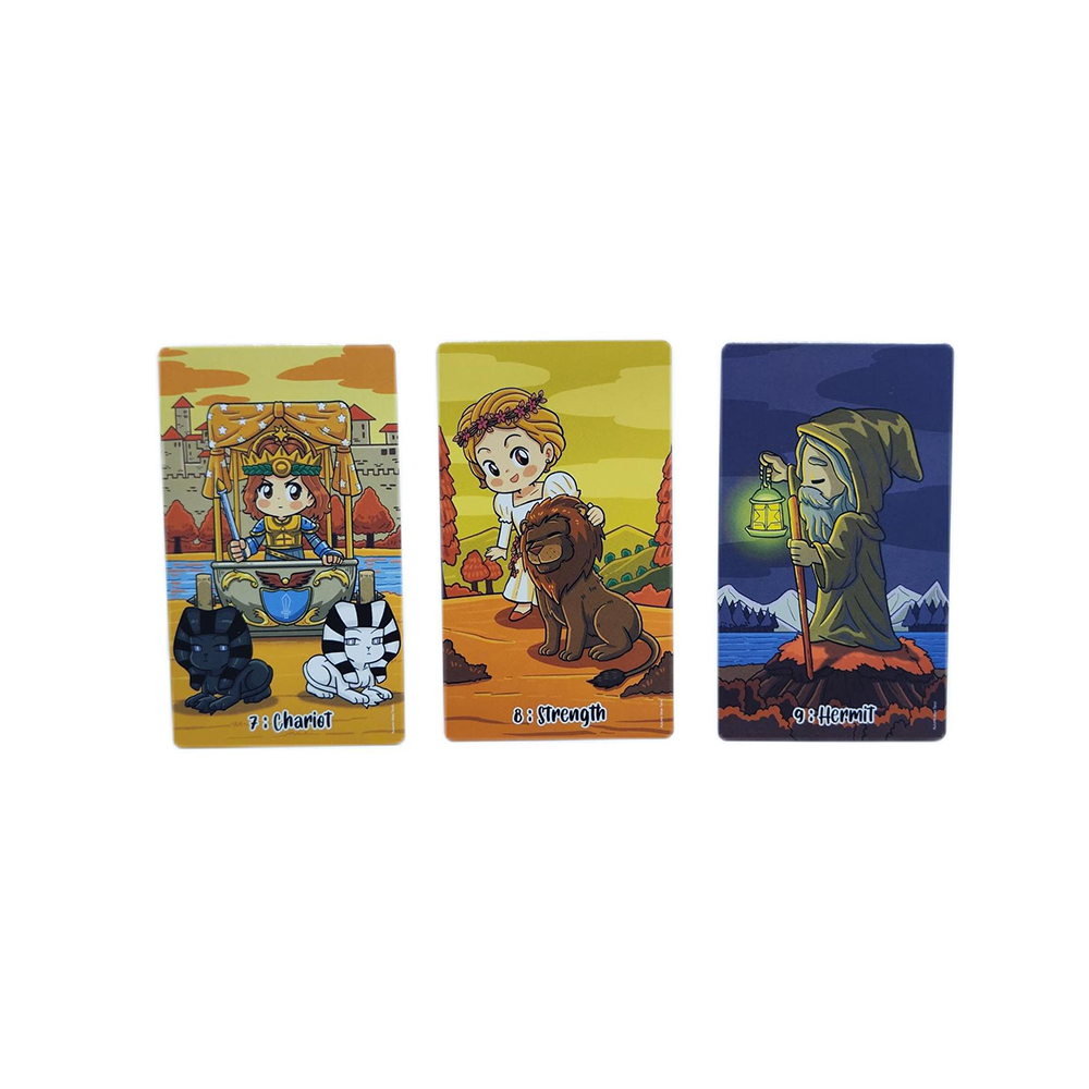 [Size Gốc] Bộ Bài Autumn Miss Tarot 79 Lá Bài 7x12 Cm Đá Thanh Tẩy