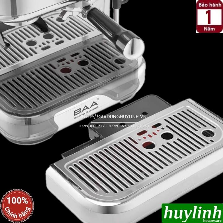 Máy pha cà phê BAA-868 - tích hợp máy xay [150 ly/ngày] - Tặng bộ quà Barista - Hàng chính hãng