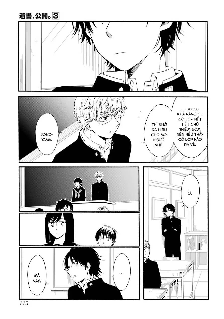 di thư trên bàn chapter 12 31