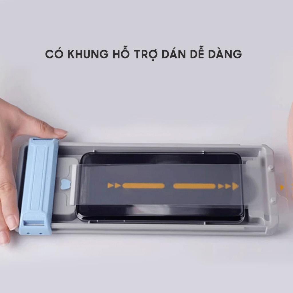 Kính cường lực Gor Vivo X200 Ultra 3D Full keo màn kèm khung hổ trợ dán dùng được vân tay