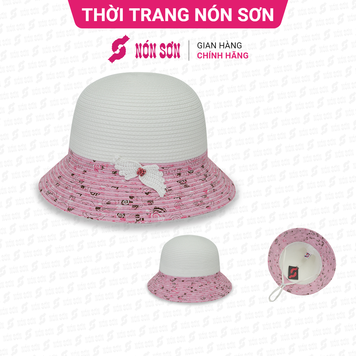 Mũ vành thời trang NÓN SƠN XH001-1TE-TR5HV