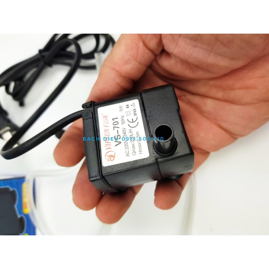 MÁY BƠM NƯỚC HỒ BỂ CÁ CẢNH MINI VS-701