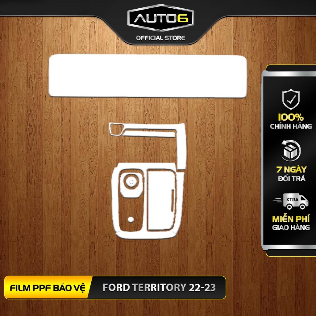FORD TERRITORY - Film PPF dán chống xước nội thất ô tô - AUTO6 &lt; Cam kết chuẩn form, chống xước và che mờ vết xước cũ