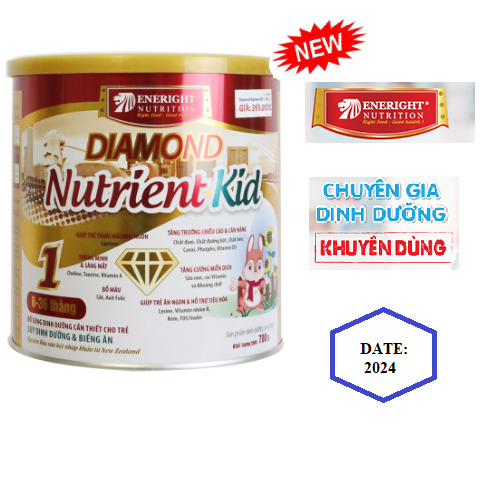 Eneright Diamond Nutrient Kid 1 900 gr : cho trẻ suy dinh dưỡng thấp còi từ 6- 36 tháng