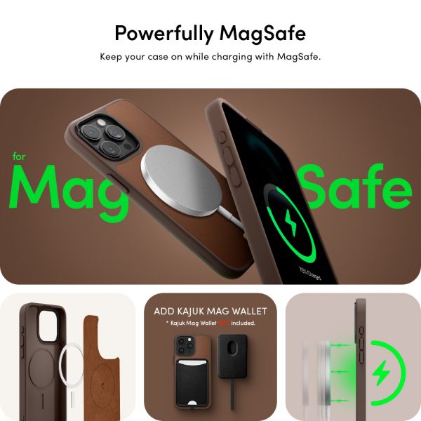 Ốp lưng dành cho iPhone 15 Pro Max Cyrill Kajuk Mag (Spigen)  - Hàng Chính Hãng