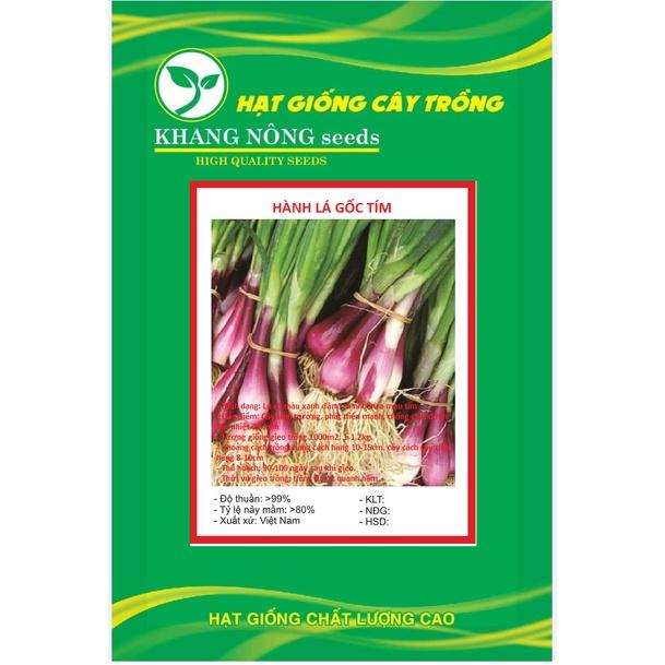 Hạt giống hành lá cao sản gốc tím KNS3215 - Gói 2gram