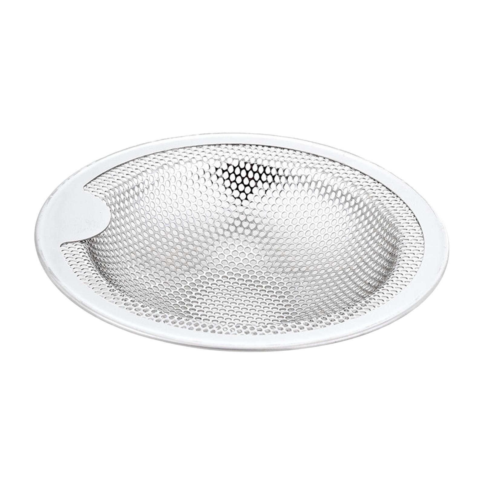 Kitchen Sink Strainer Stainless Steel Slop Basket Filter Shower Drain Hole Filter Sink Mesh Basket Filter for Balcony Drain Hole Bathroom RV