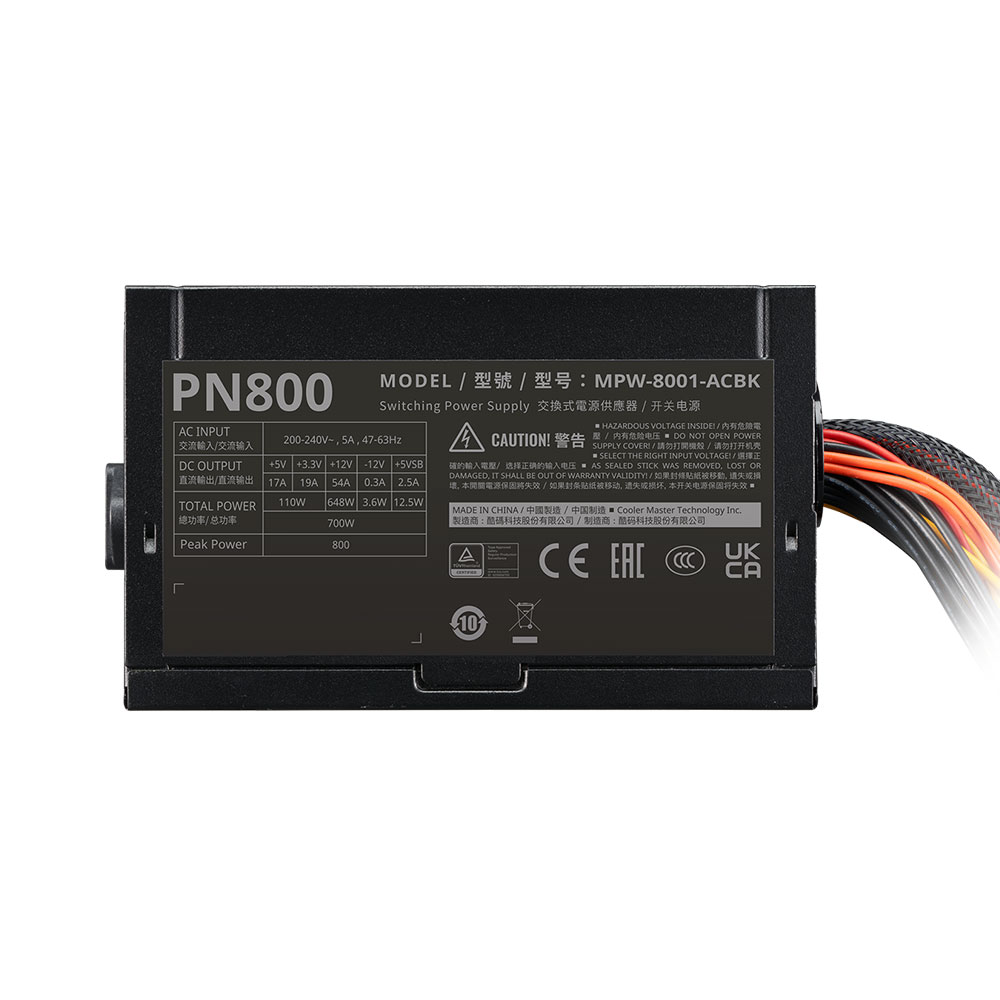 Nguồn Máy Tính Cooler Master Elite Nex PN800 800W – Hàng Chính Hãng