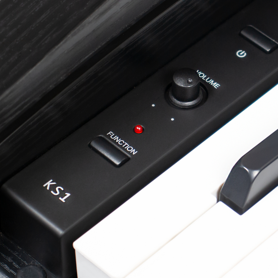 Đàn Piano điện, Digital Piano - Kzm Kurtzman KS1 - Black, bluetooth MIDI, 88 phím GAS-II - Hàng chính hãng