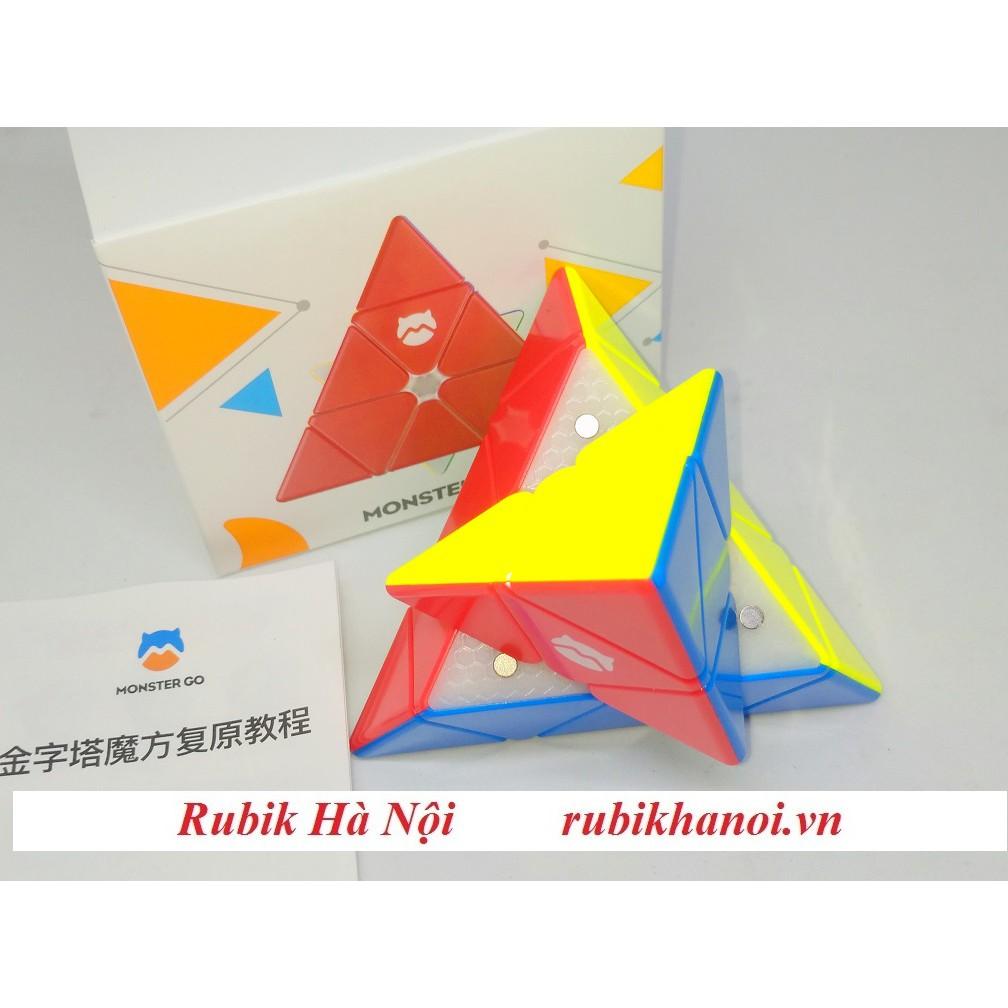 Rubik Pyraminx Gan Monster Go Có Nam Châm Cao Cấp