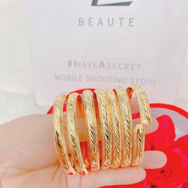 Vòng tay mạ vàng 18k RCLN