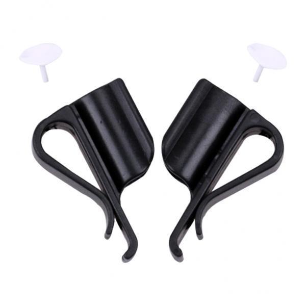 2-6pack Golf Bag Clip On Putter Clamp Holder with White Ball Marker