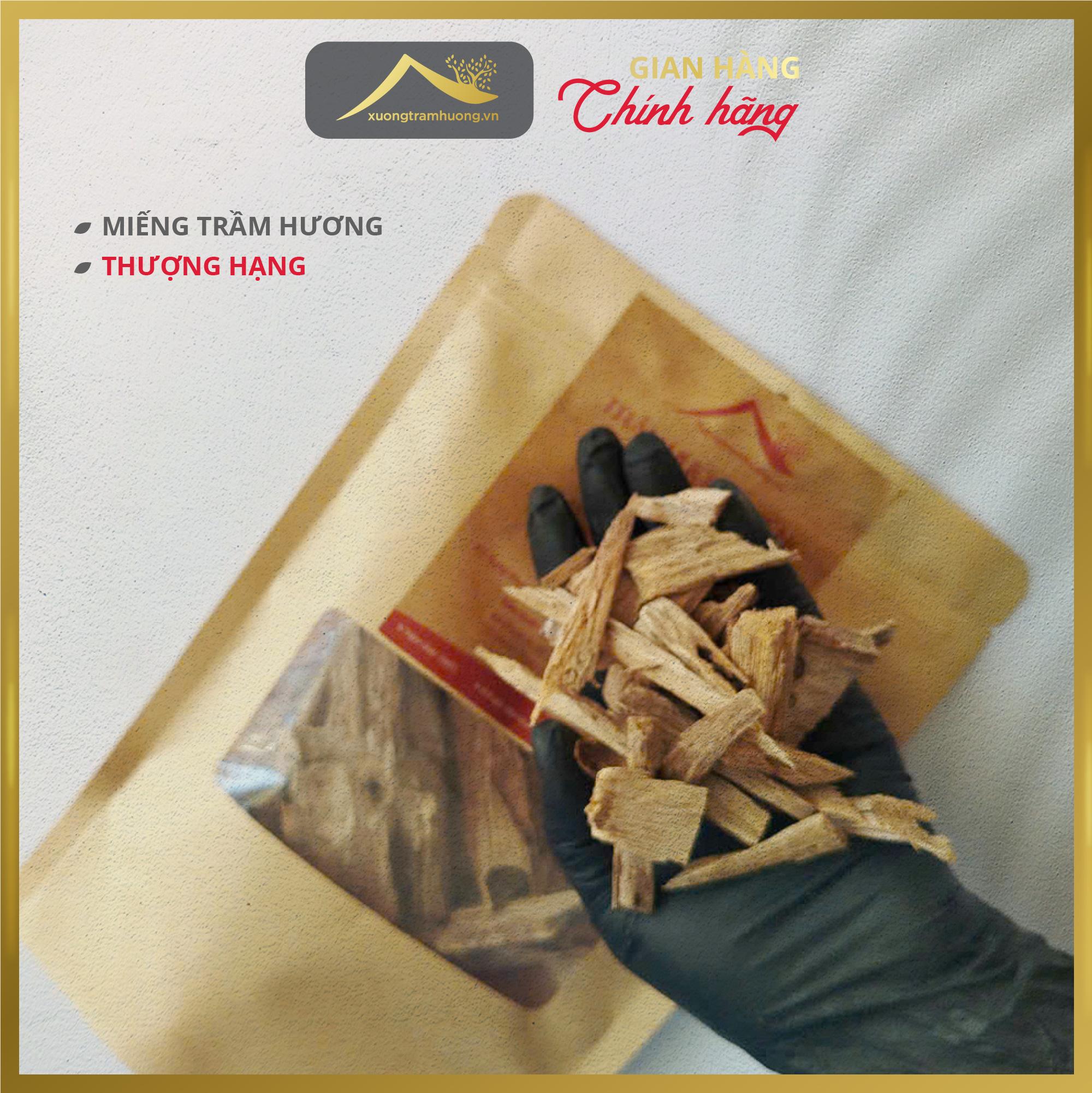 Trầm Hương miếng Sạch Thượng Hạng Xưởng Trầm Hương Xông Nhà Tẩy Uế Tân Gia Khai Trương