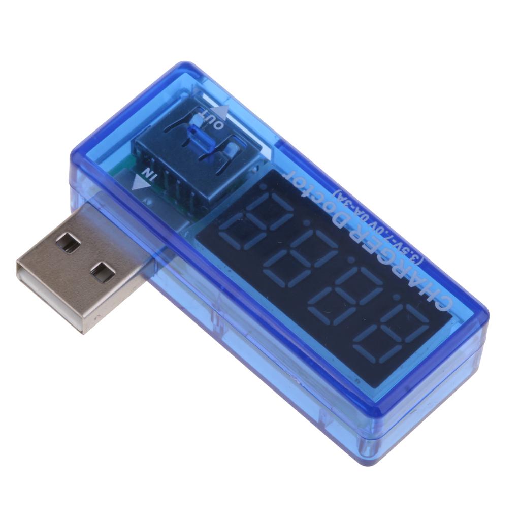 Sạc USB Báo Điện Áp Hiện Tại Máy Kỹ Thuật Số Volt AMP Đồng Hồ