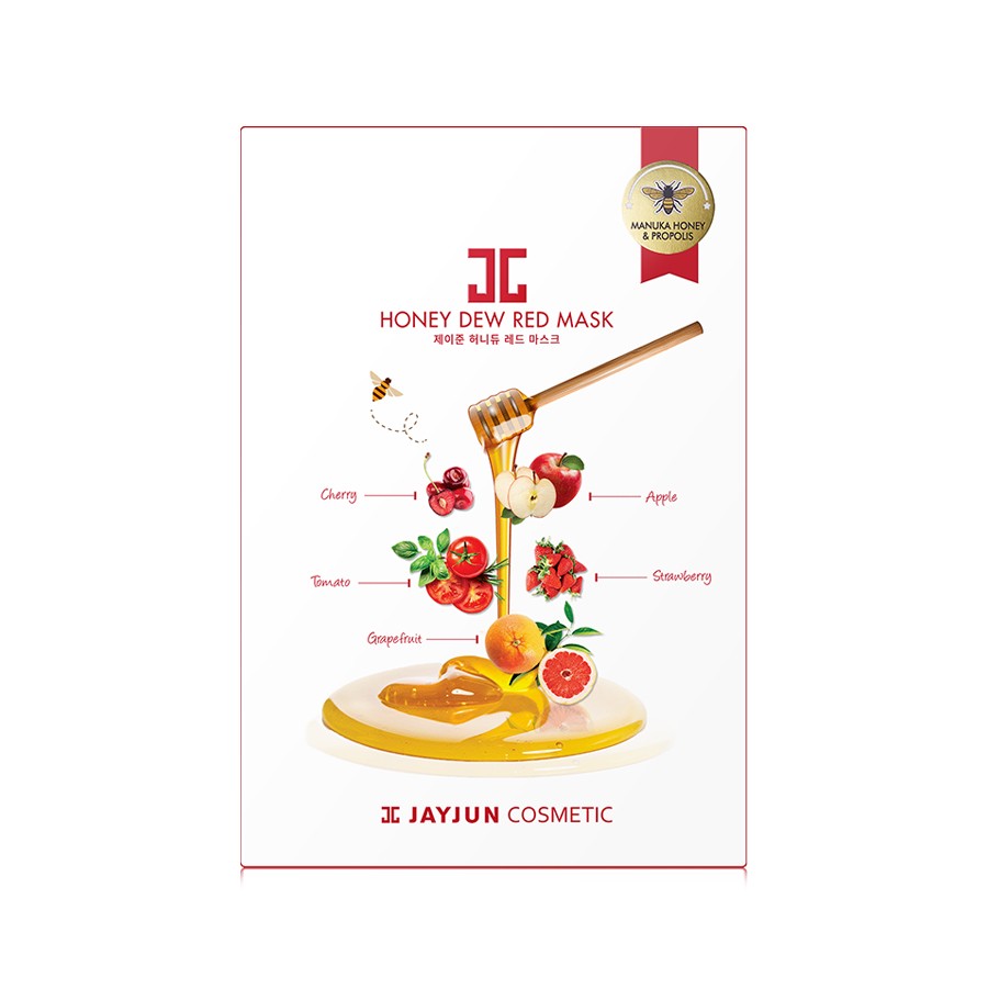 Mặt Nạ Mật Ong JAYJUN Honey Dew Red Mask 25ml