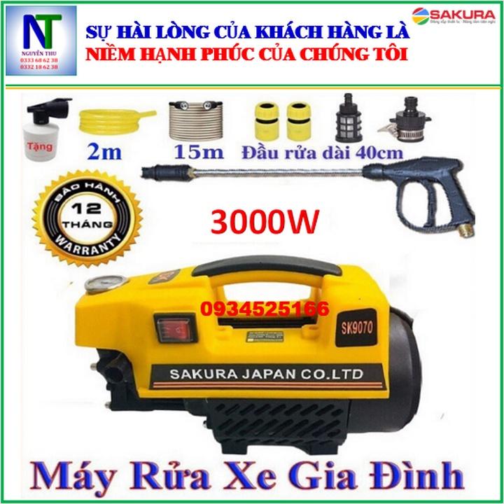 Máy xịt rửa sakura 3000w