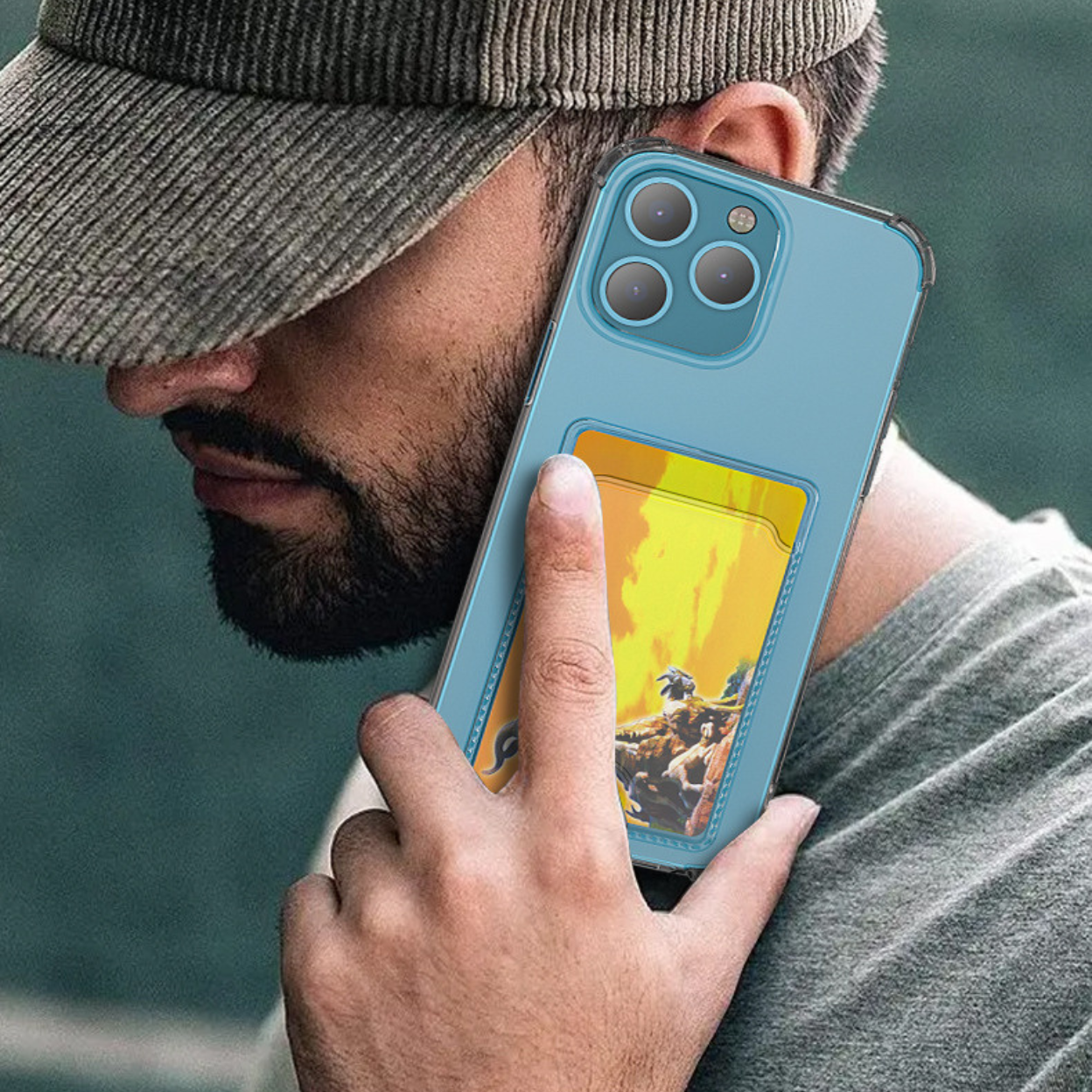 Ốp Lưng Dành Cho iPhone 15 ProMax/ iPhone 15 Pro/ iPhone 15 Plus/ iPhone 15 Kai.N Clear Slot Dual Case - HÀNG CHÍNH HÃNG
