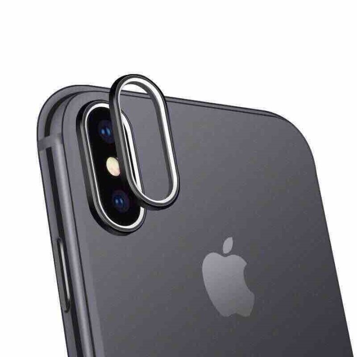 Combo Kính Cường Lực và Vòng Bảo Vệ Camera cho iPhone X, Xs Max