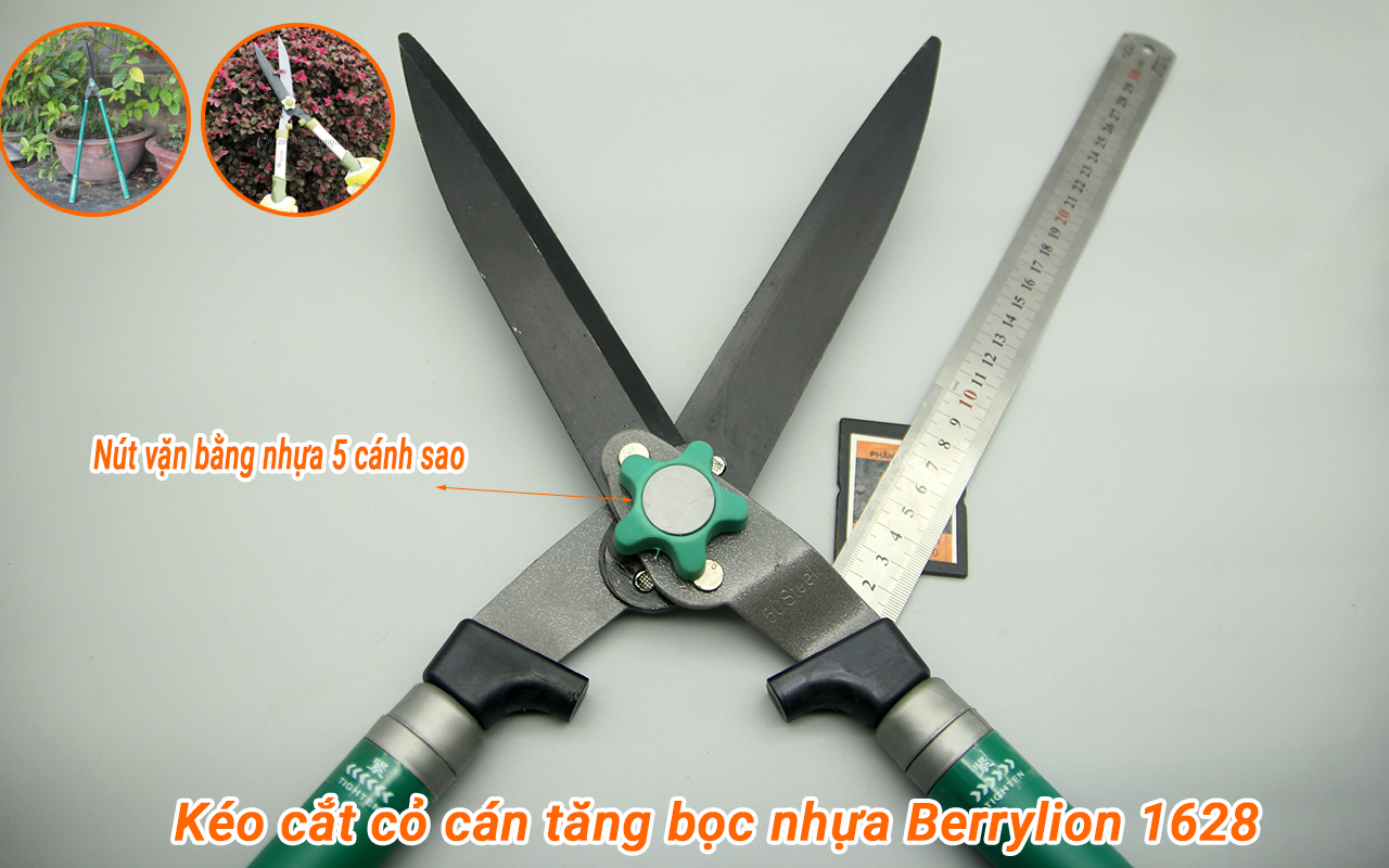 Kéo cắt cỏ cán tăng bọc nhựa 840mm Berrilion