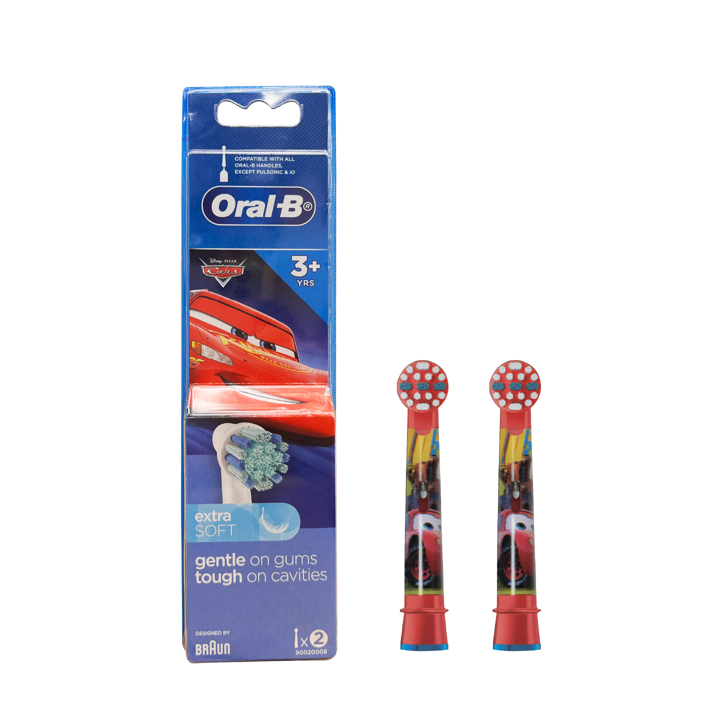 Đầu bàn chải Oral-B Vitality D12 Disney Cars - Hàng chính hãng