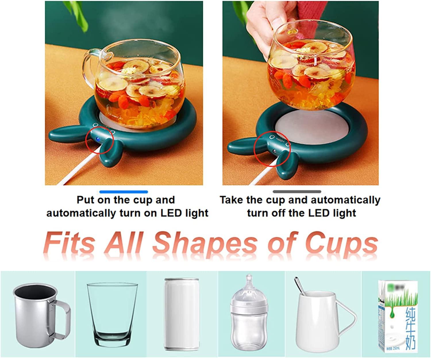 Ấm tách cà phê, ấm tách điện để bàn, máy hâm cà phê di động