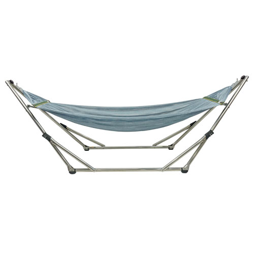 Bộ khung Võng xếp THÁI SƠN ống tròn chất liệu inox + Võng lưới ( HÀNG CHÍNH HÃNG - ĐỔI TRẢ MIỄN PHÍ )