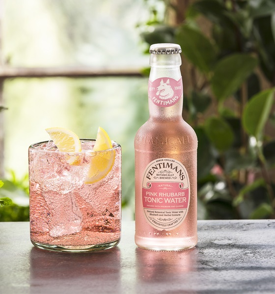 Fentimans Tonic Vị Bưởi Hồng Pink Grapefruit Anh Quốc 200ml * Lốc 4 Chai - Hàng chính hãng