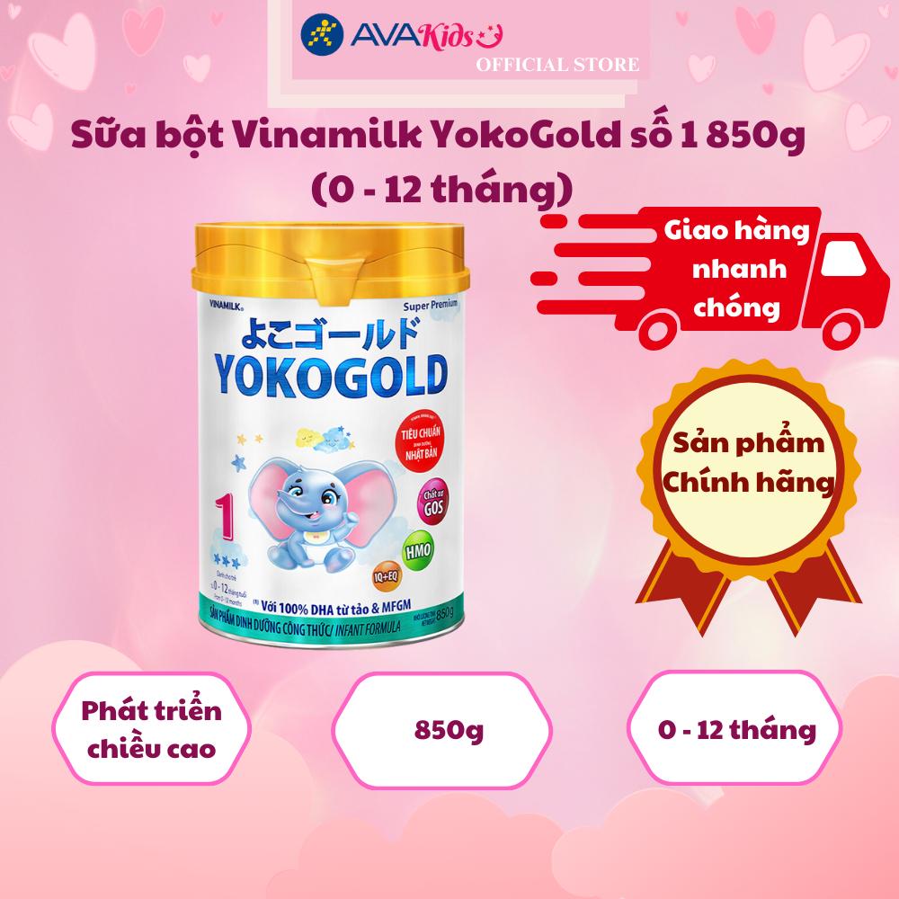 Sữa bột Vinamilk YokoGold số 1 850g (0 - 12 tháng)