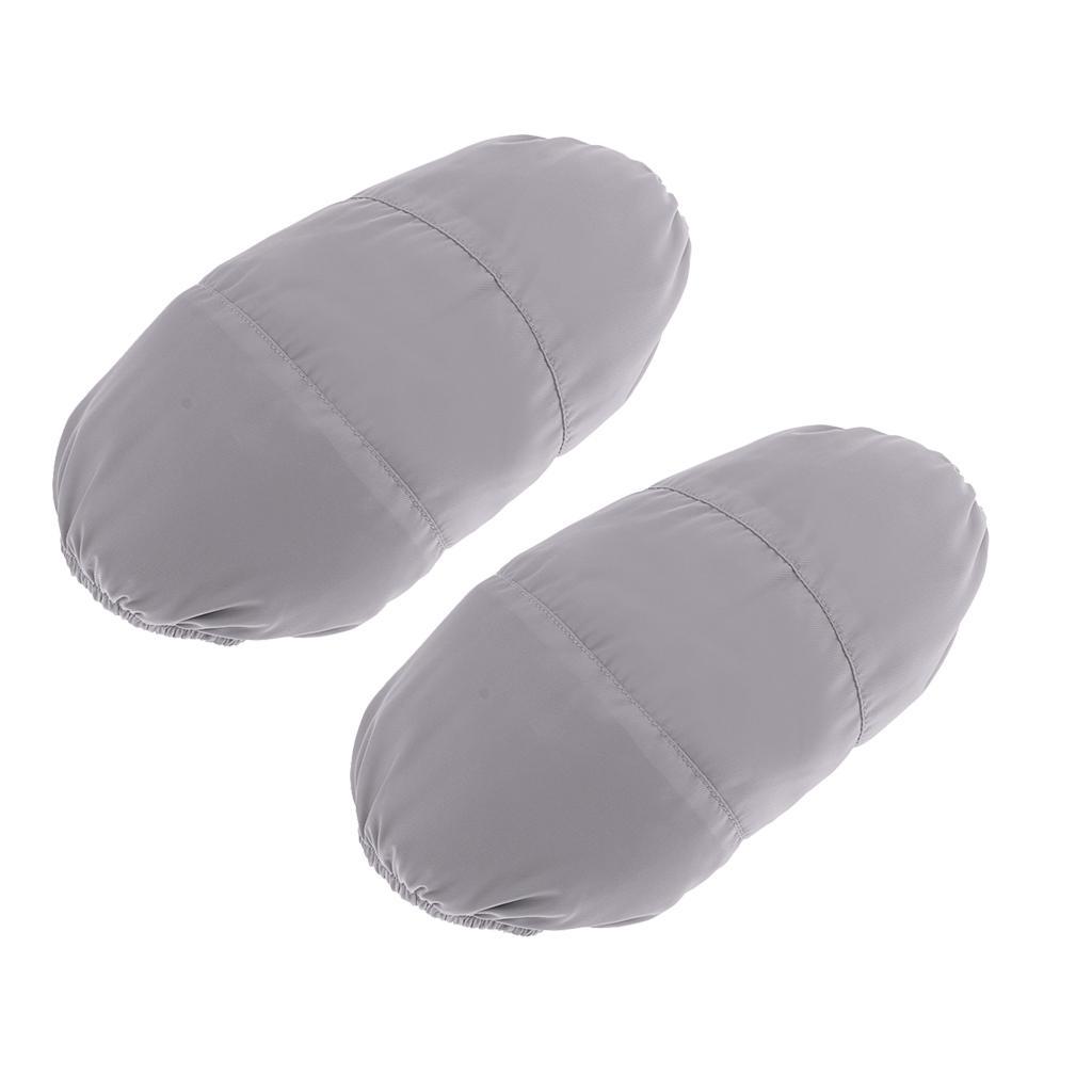 2pcs Adjustable Duck Down Knee Warmers Pads Windproof Keep Warm Cycling Knee Support Sleeve