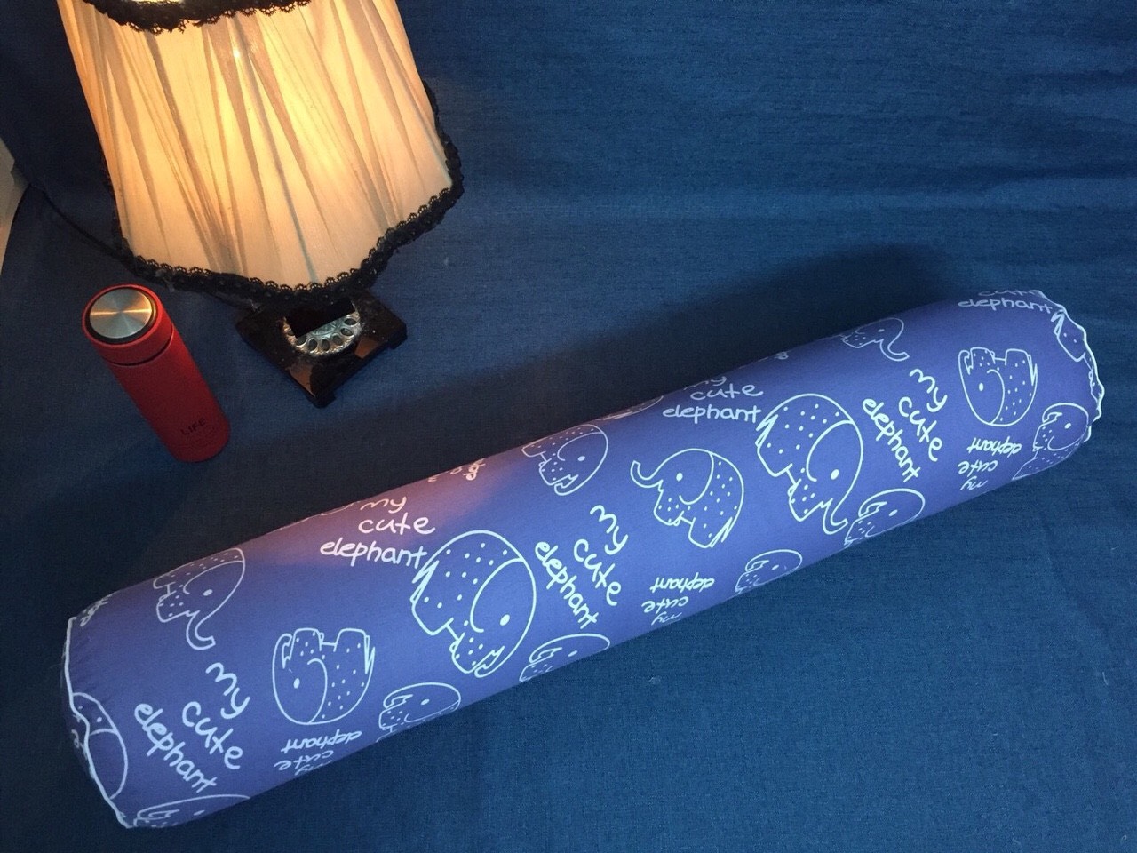 Gối ôm Người lớn Cotton 100% Loại đẹp Có khóa kéo, 30x95cm