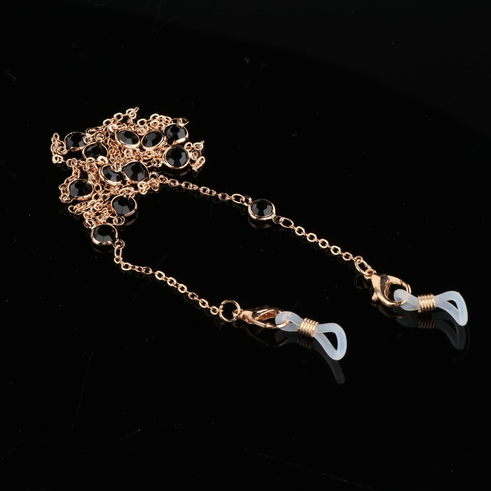 Metal Beaded Eyeglass Chains Chian Strap Holder Neck Chain