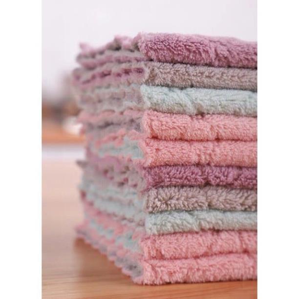Set 20 Khăn lau 2 mặt đa năng mềm mịn xịn xò