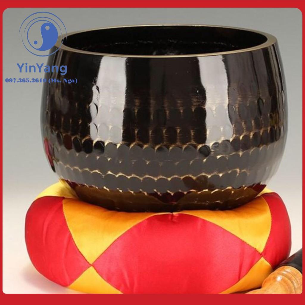 Chuông Đồng Đen Vân Lục Giác- Yinyang Shop